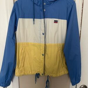 Levi's Blue and White Mesh Jacket